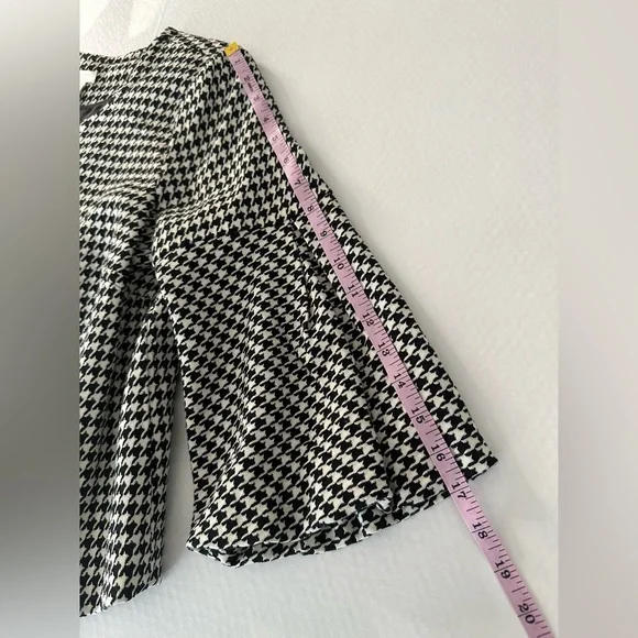 Vintage Houndstooth Stretch Blazer Sz PM - Picture 11 of 14